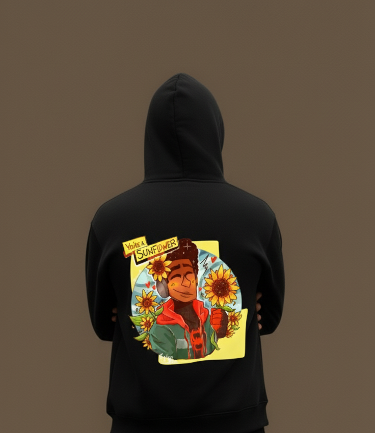 SUNFLOWER OVERSIZED HOODIE