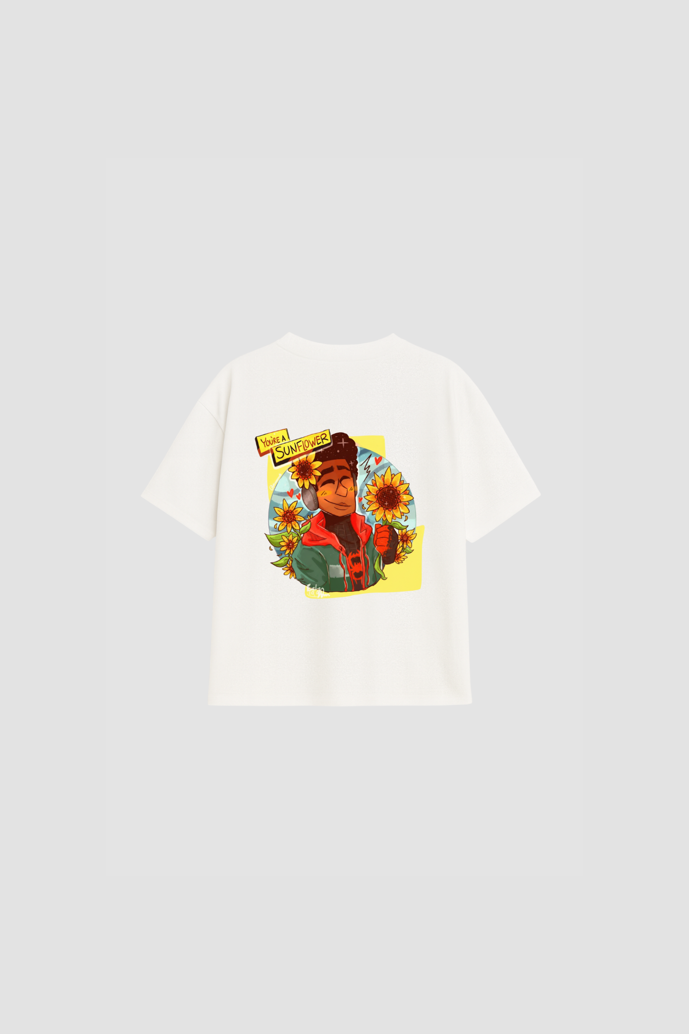 SUNFLOWER OVERSIZED T-SHIRT