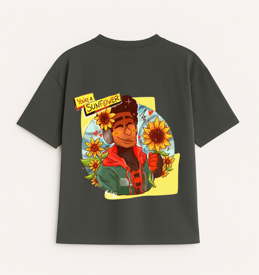 SUNFLOWER OVERSIZED T-SHIRT