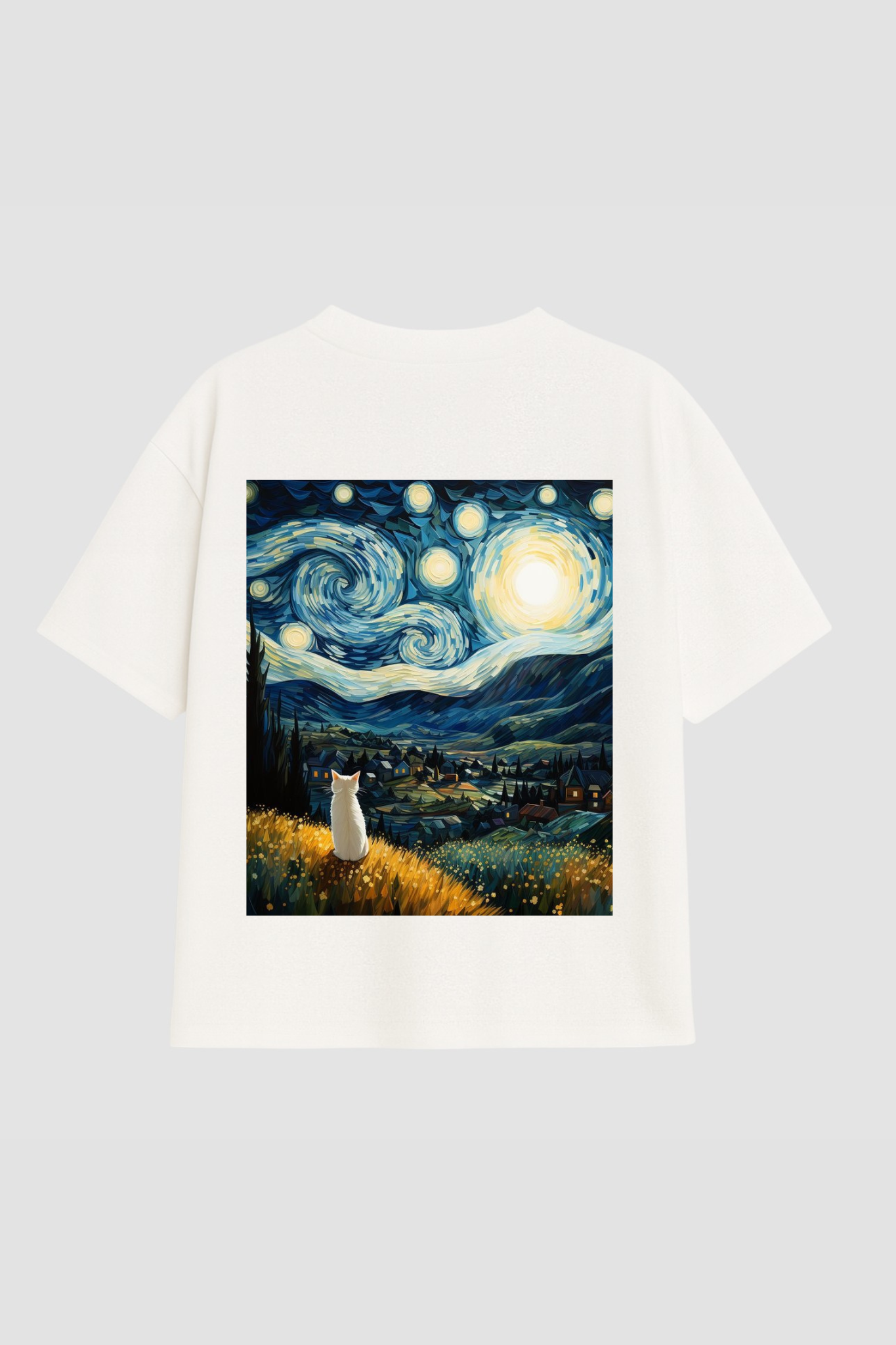 STARRY NIGHT OVERSIZED T-SHIRT