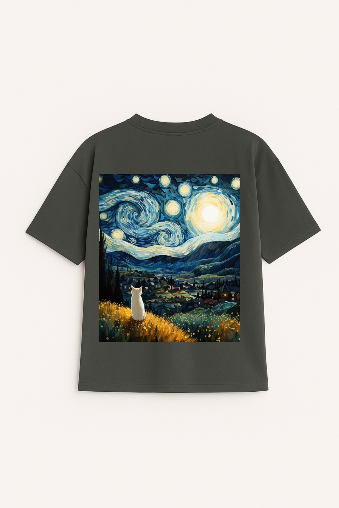 STARRY NIGHT OVERSIZED T-SHIRT
